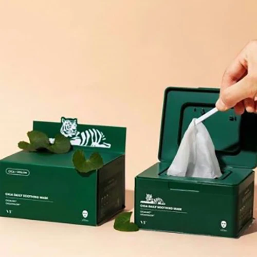Máscara facial · Cica Daily Soothing Mask (30ea)