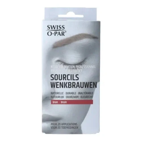 Professional Eyebrow Dye Set Brown