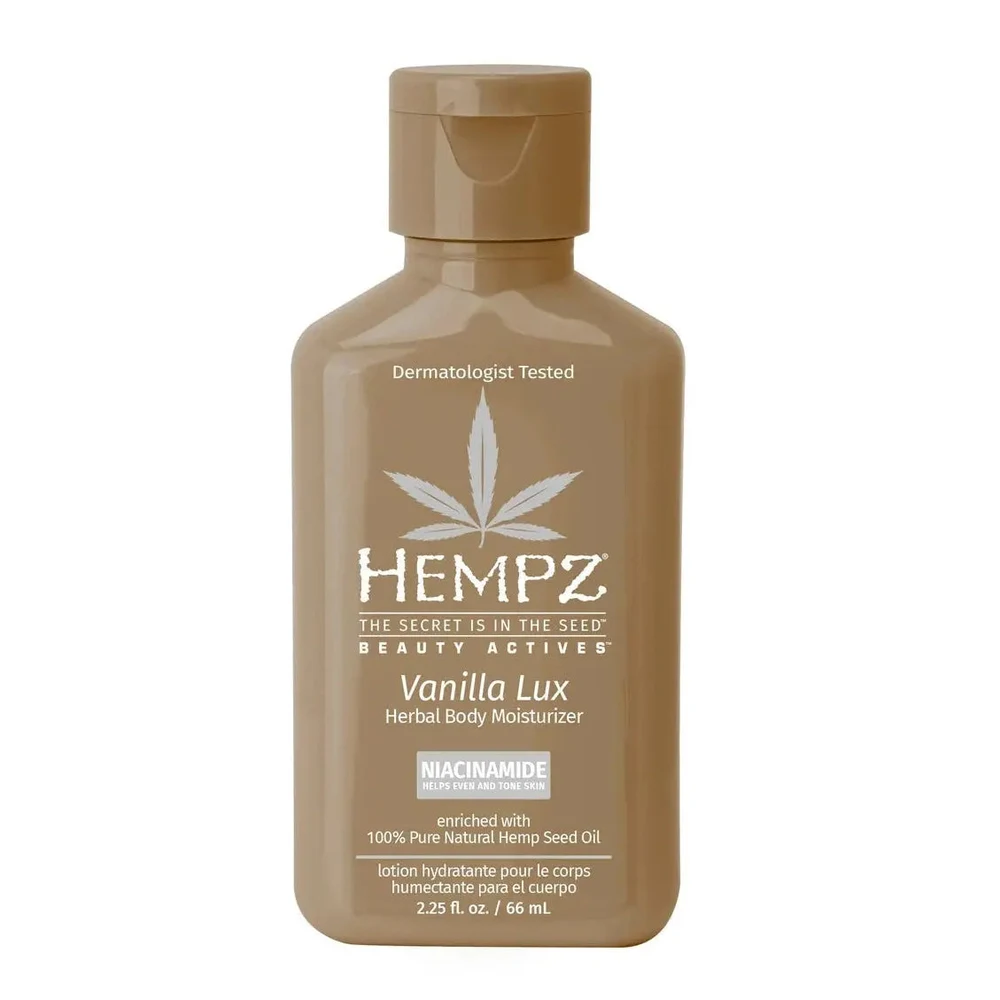 Creme facial · Travel-Size Vanilla Lux Herbal Body Moisturizer