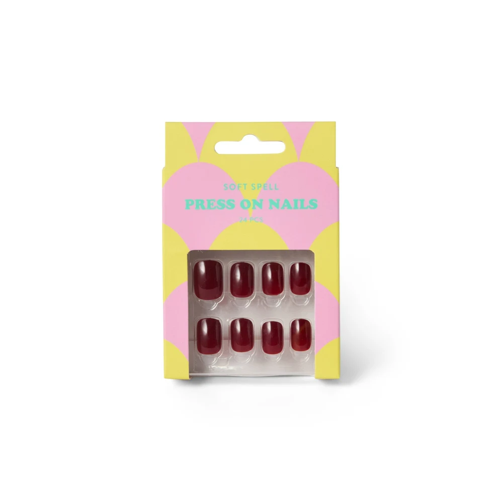 Press On Nails Cherry Noir