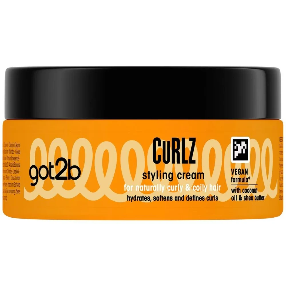 Cuidado capilar · Got2b Curlz Styling Cream