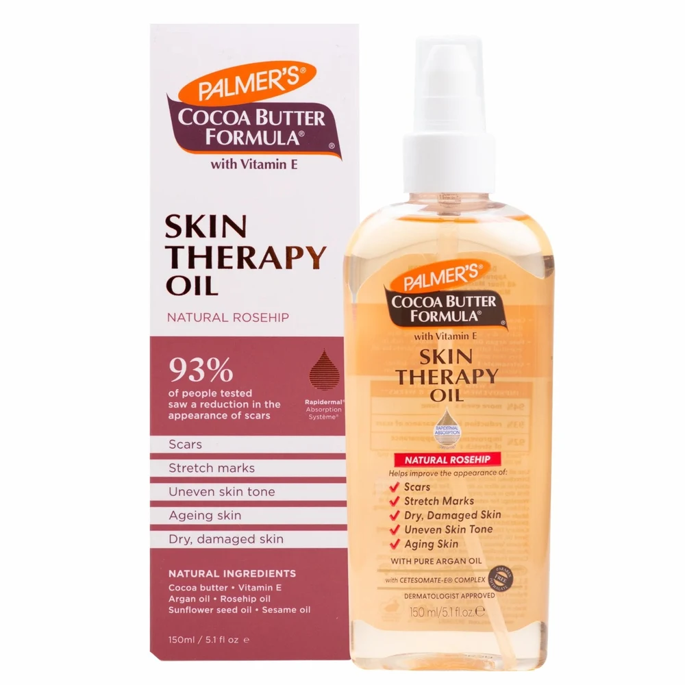 Cuidado para a pele · Cocoa Butter Formula Skin Therapy Oil Natural Rosehip